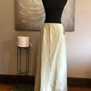 Floor Length Green Skirt Tafta Skirt